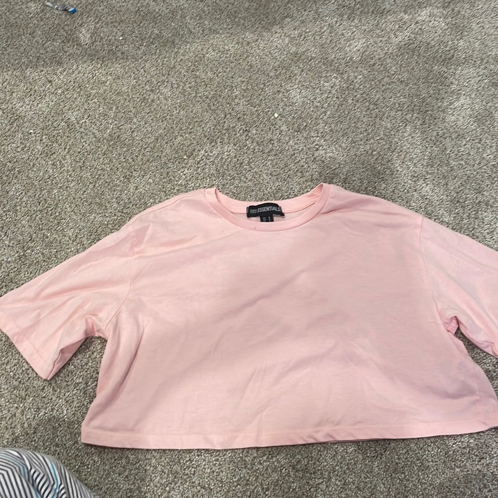 Urban Planet essentials cropped T-shirt